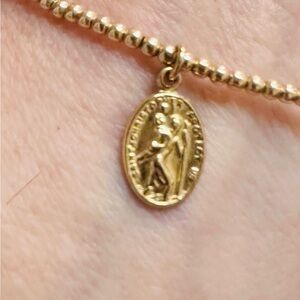 ENewton classic gold 2mm bead bracelet